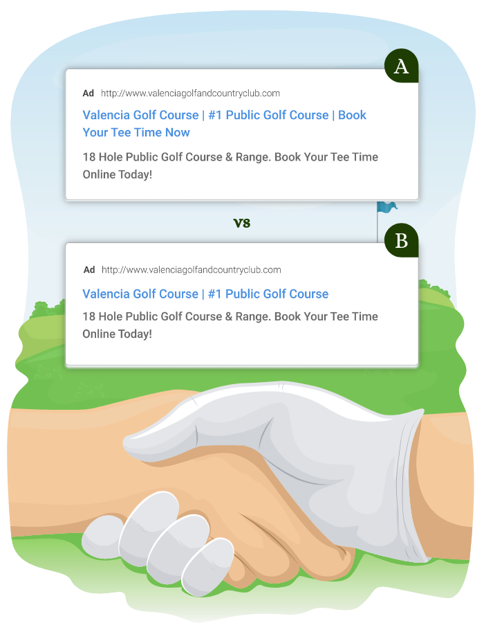 Google ad copy quiz #55, headline 3 vs no headline 3.
