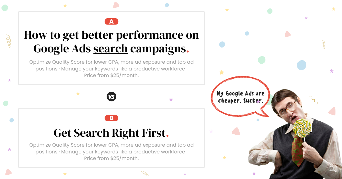Landing page headline Short vs Long Copy Quiz 107 Tenscores Blog
