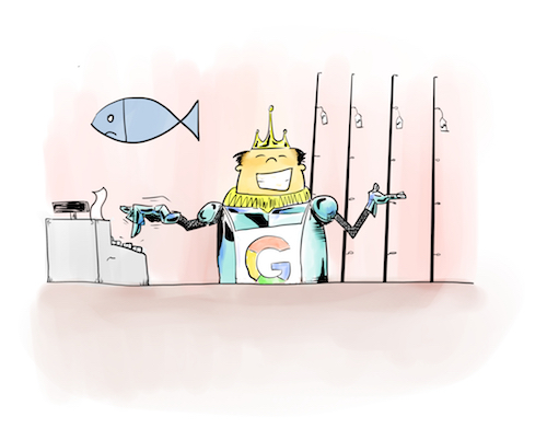 King Google making a mistake